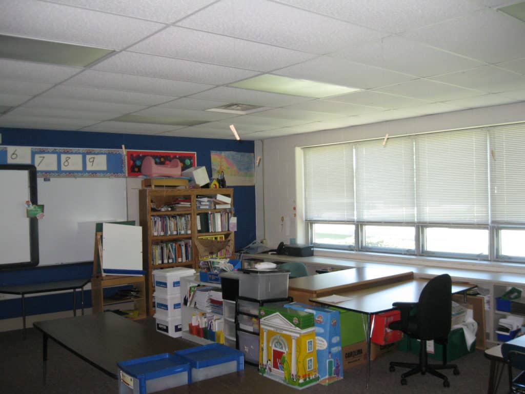 Inside Van Buren Elementary School